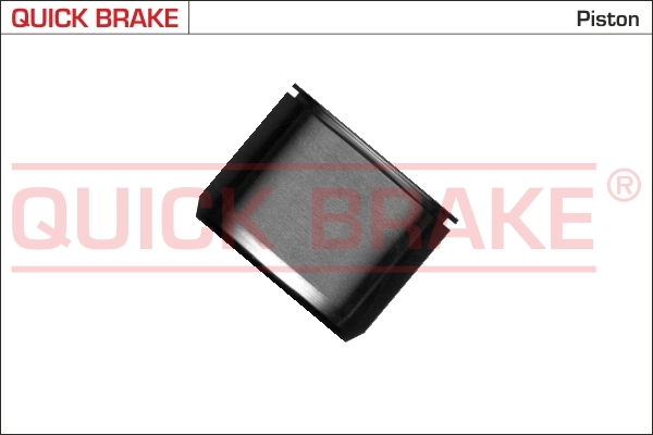 Piston, brake caliper